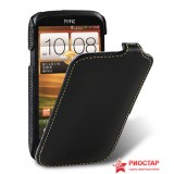 Кожаный чехол Melkco для HTC Desire V (черный)